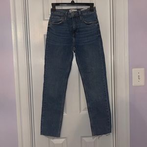 Zara straight leg jeans